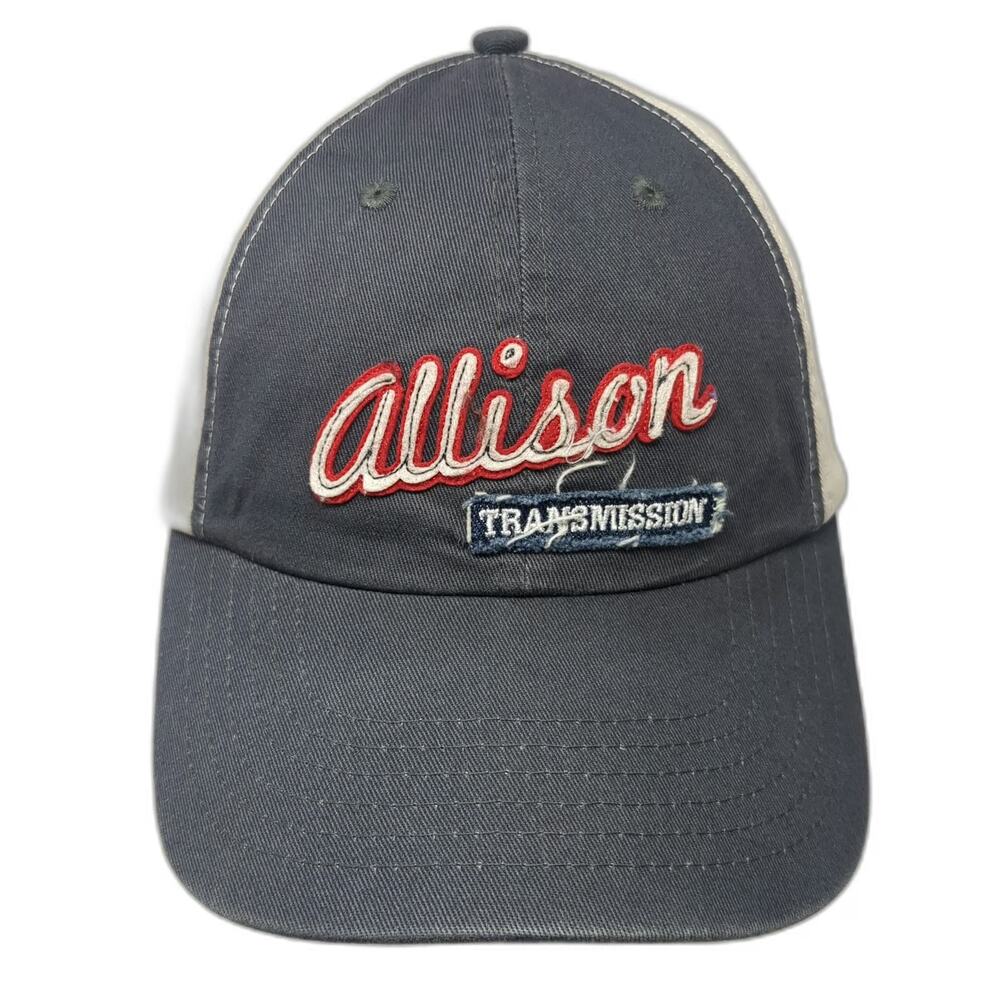K-Products Baseball Cap Blue White One Size Allison Transmission Strapback hat